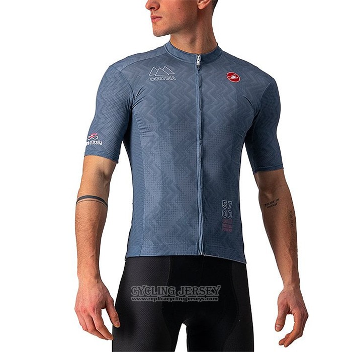 2021 Cycling Jersey Giro D'italy Gray Short Sleeve And Bib Short